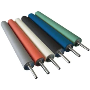 Custom Industrial Silicone PU EPDM Rubber Coated Lamination Roller for Printing and Packaging