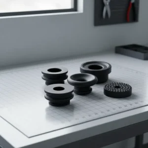 Custom Industrial Silicone Rubber Molded Components Non Standard Precision Sealing Gaskets for Machinery