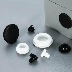 Custom Industrial Silicone Rubber Plugs Stoppers Cutting Service Eco friendly REACH Certified Custom Shape for Holes