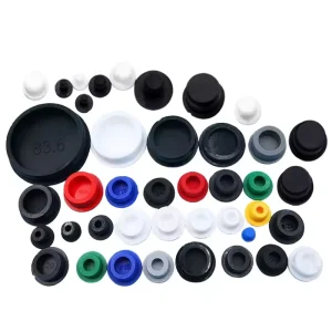 Custom Industrial Silicone Rubber Stopper Plug Cutting Service REACH Certified Various Sizes Cover Cap End Caps