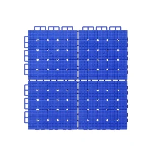 Custom Interlocking TPE Sport Court Tiles for Basketball & Pickleball Courts 19mm Thick Eco Friendly Outdoor Floor Mats