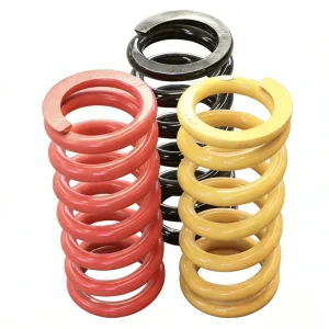 Custom Large Diameter Non-standard Heavy Duty Spring Steel Coil Compression Spring for Manufacturing Vehicle Suspension Spring