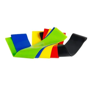 Custom Logo 5-Level Resistance TPE Loop Band High Elasticity Customized Color Fitness Exercise