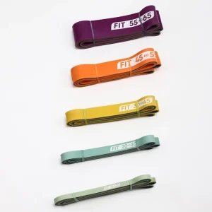 Custom Logo Fitness Elastic Rubber Bands Workout Equipment Training Exercise Gym Resistance Bands