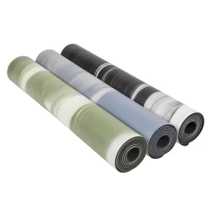 Custom Logo Fitness Exercise Home Gym Pilates Large Sweat Absorb Fast Rebound Natural Rubber PU Yoga Mat