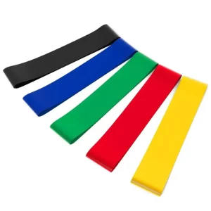 Custom Logo Fitness Gum Elastic Rubber Loop Bands for Workout Training Gym Exercise Equipment with Latex Resistance Bands