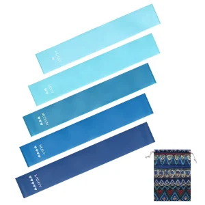 Custom Logo Fitness Loop Exercise Bands Centralized Procurement Available Yoga Elastic Resistant Rubber Bands