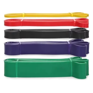 Custom Logo Latex Pull up Assist Stretching Bands Long Resistance Exercise Workout Loop Bands Set Natural Rubber Band