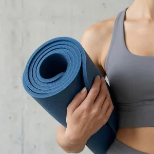 Custom Logo OEM NBR Eco-Friendly Yoga Mat 15mm Extra Durable Non-Slip Workout Exercise for Yoga Pilates Gym Fitness Training