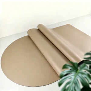 Custom Logo Pilates Accessories Nature Rubber PU Non Slip Arch Shaped Thick Yoga Mat for Home Gym Fitness