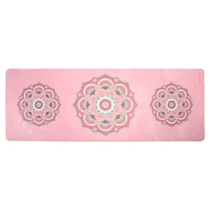 Custom Logo Printing Colorful PU Rubber Yoga Mat 4mm Thickness Fitness Non-Slip Natural Rubber Yoga Mat
