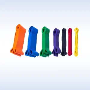 Custom Logo Rubber Black Resistance Bands Power Exercise Stretch Pull up Assisted Band Fitness Power Resistance Pull up Bands