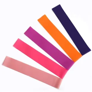 Custom Logo Women Fitness Elastic Yoga Pilates Rubber Whiole Body Stretch Exercise Resistance Loop Bands