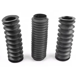 Custom Made Industrial Rubber Bellow Parts Convoluted Rubber Air Spring Bellow Folding Rubber Dust Flexible Bellow