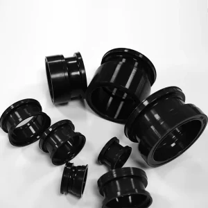 Custom Made Molded Flexible Rubber Bellow Hose Nitrile White Rubber Seal Bellows
