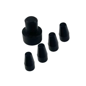 Custom Made Tapered Cone Shape Stopper Conical Small Solid Round Silicon High Heat Resistant Rubber Stopper