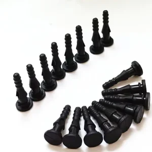 Custom Made Tapered Cone Shape Stopper Conical Small Solid Round Silicon High Heat Resistant Rubber Stopper