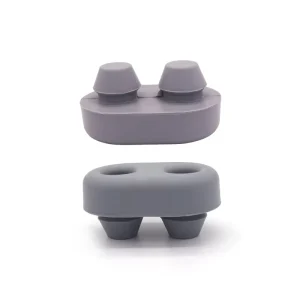 Custom Manufacturer Silicone Rubber Feet Non-Slip Rubber Foot Pad Chair Furniture Rubber Feet for Refrigerated Machines