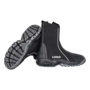 Custom Men 3Mm 5Mm Camo Fishing Hunting Anti Slip Rubber Wet Suit Sole Shoes Fins Beach Safety Neoprene Surf Diving Boots