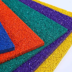 Custom Mixed Color Eco Friendly EPDM Granules for Synthetic Running Tracks and Outdoor Sports Fields