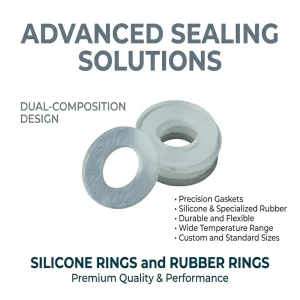 Custom Molded Aging-Resistant Chemical Corrosion-Resistant Rubber Gasket for Machinery Equipment