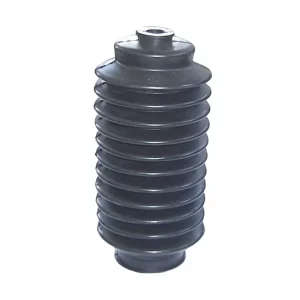 Custom Molded Black Accordion Rubber Bellows 20 90 Shore Hardness ISO 16949 Certified