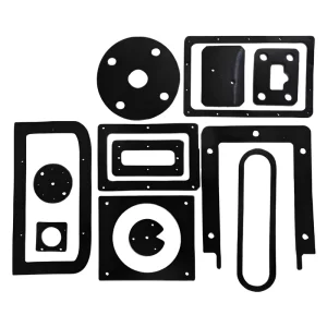 Custom Molded Black Rubber Gaskets O-Ring Seals Silicone Packing Industrial Sealing Parts