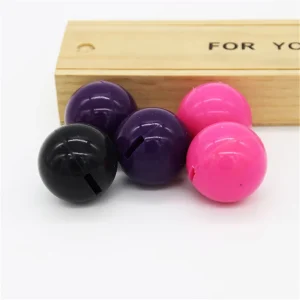 Custom Molded Clear Hollow Rubber Ball With Hole Silicone Ball