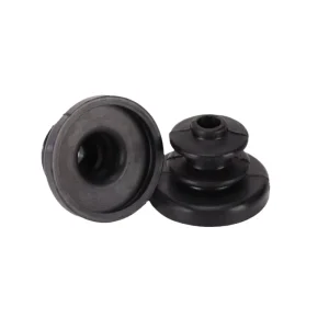 Custom Molded Dust Proof Silicone NBR EPDM Rubber Cover Flexible Silicone Rubber Bellows Dust Cover Model Gasket