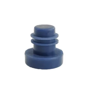 Custom Molded Multi Rib Food Medical Grade Silicone Rubber Stopper High Strength Temperature Resistance Industrial Sealing