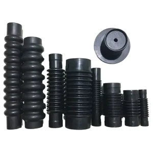 Custom Molded NBR EPDM Nitrile Neoprene Silicone Natural Rubber Bellows Anti Dust Flexible Boot for OEM ODM Pipe Fittings