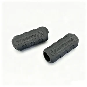 Custom Molded Rubber Handle Grip Cover, Non-Slip Shockproof Protective Sleeve for Industrial Tools and Equipment