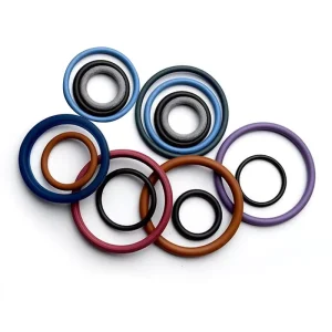 Custom Molded Rubber O-Ring Valve Seal Ring Silicone EPDM NBR FKM High Temperature Resistant