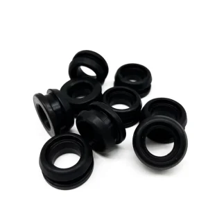 Custom Molded Rubber Washer Silicone Rubber Grommet Double Sided Round Waterproof Hole Plug Hole Sealing