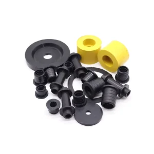 Custom Molded Silicone Bushing Coupling Damping Sleeve Cylinder Conical Tube Eco friendly Industrial ROHS Certified Custom Shape