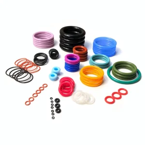 Custom Molded Silicone O-Ring Gaskets PTFE NBR EPDM Rubber Industrial Equipment Sealing Parts