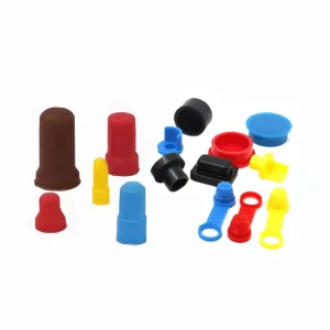 Custom Molded Silicone Rubber Caps Plugs Protective Covers Sleeves OEM Factory Precision Injection Molding Multi Purpose