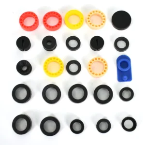 Custom Molded Silicone Rubber Parts Food Grade High Temperature Resistant Seal Gasket for Industrial Machinery OEM