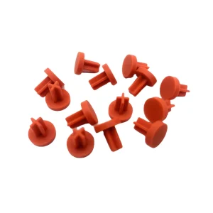 Custom Molded Silicone Rubber Stopper and Plug Various Sizes with Cut End Cap