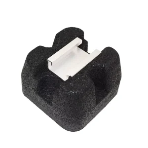 Custom-Molded Small Anti-Vibration Soft Rubber Cushioned Foot Mat for Air Conditioner Exterior