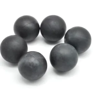 Custom Molded Solid Round Rubber Ball Black Silicone Rubber Ball