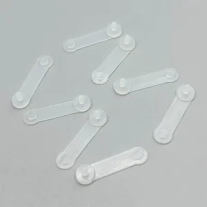 Custom Molded Transparent Silicone Rubber Plug Dust Stopper with Strap Clear Silicone Seal Parts for Electronic Equipment