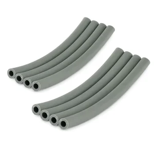Custom Multi-Channel Platinum-Cured Silicone Multi-Row Flexible Tube with Cutting Service for Airflow Industrial Equipment