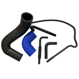 Custom NBR CSM Oil-Resistant Automotive Fuel Hose, Flexible Rubber Pipe