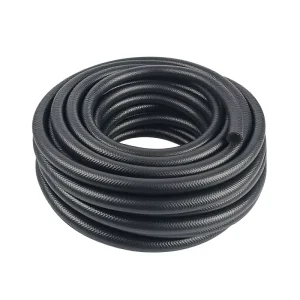 Custom NBR EPDM Rubber Automotive Fuel Hose Black Oil-Resistant Anti-Aging Smooth Surface