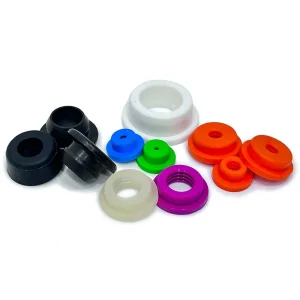Custom Natural EPDM NBR End Cap with Silicone Gasket Rubber Seal Plug in Various Sizes