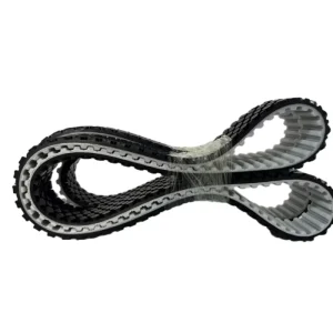 Custom Non-Slip Black Rubber-Coated Robot Tracks