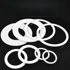 Custom PTFE Gasket Sheet Ring Oil-Resistant Temperature-Resistant Sanitary Cutting Sealing Material 40-260C