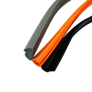 Custom PVC PE Rubber Seal Strip Buffer bar Soundproof Strip for Window and Door Glass Bottom