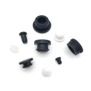 Custom Pipe Water Hole Seal Silicone Rubber Products Bung Dust Cover Plugs FKM Silicone Rubber Plug Stopper